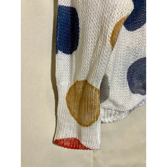 Gigi Moda Polk-A-Dot Sweater No Size. - Picture 3 of 6